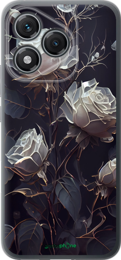 Силіконовий чехол Троянди 2 для Huawei Honor 400 Lite 5G - 5550u-3993 изображение 