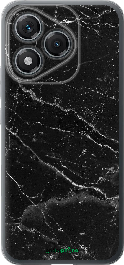 Силиконовый чехол Черный мрамор v2 для Huawei Honor 400 Lite 5G - 5568u-3993 изображение 