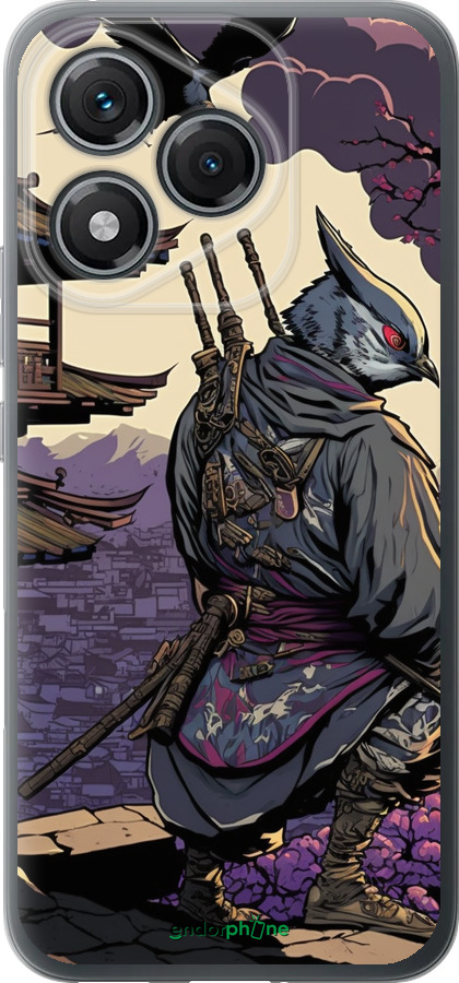 Силиконовый чехол Птица воин для Huawei Honor 400 Lite 5G - 5587u-3993 изображение 