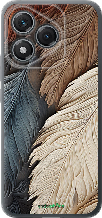 Силиконовый чехол Листья в стиле бохо для Huawei Honor 400 Lite 5G - 5643u-3993 изображение 