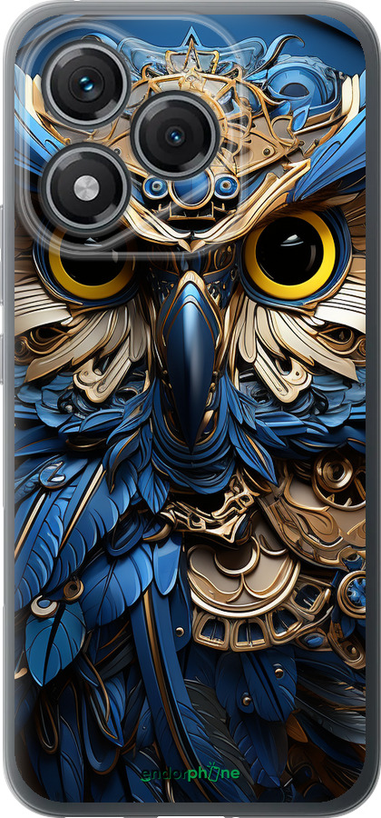 Силиконовый чехол Сова v2 для Huawei Honor 400 Lite 5G - 5649u-3993 изображение 