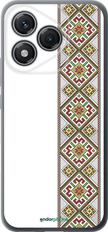 Силиконовый чехол Вышиванка 8 для Huawei Honor 400 Lite 5G - 574u-3993 изображение 