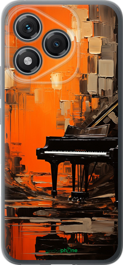 Силиконовый чехол Чехол для телефона Оранжевый Рояль для Huawei Honor 400 Lite 5G - 5937u-3993 изображение 