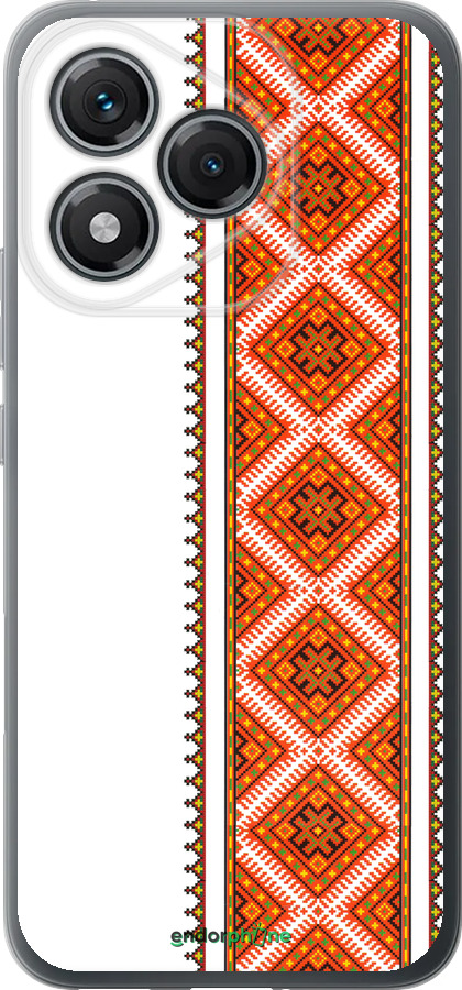 Силиконовый чехол Вышиванка 25 для Huawei Honor 400 Lite 5G - 593u-3993 изображение 