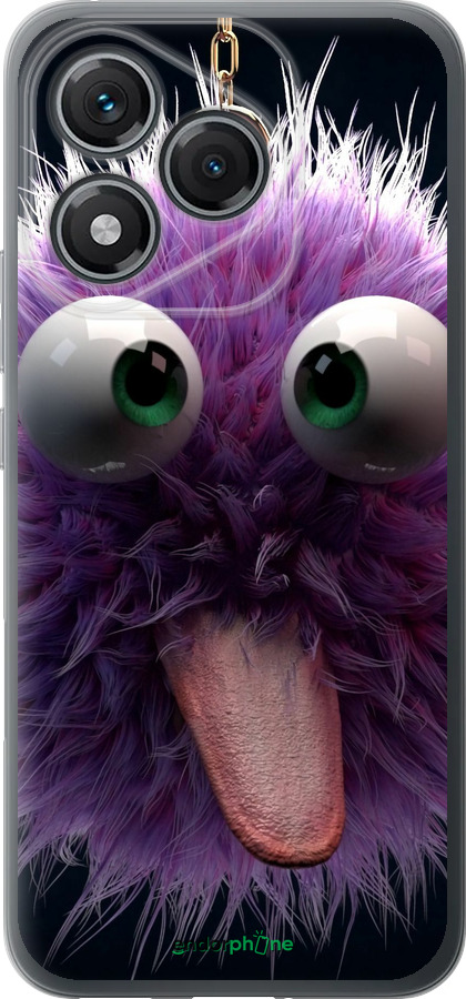 Силиконовый чехол Пушистик для Huawei Honor 400 Lite 5G - 6017u-3993 изображение 