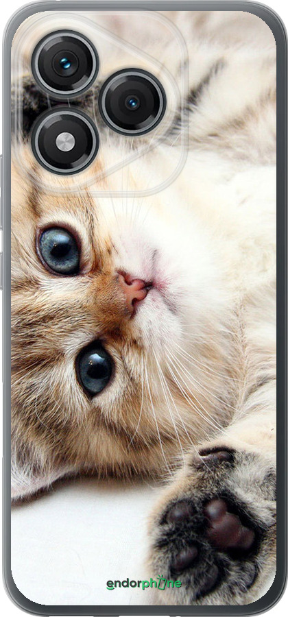 Силиконовый чехол Котик для Huawei Honor 400 Lite 5G - 6024u-3993 изображение 