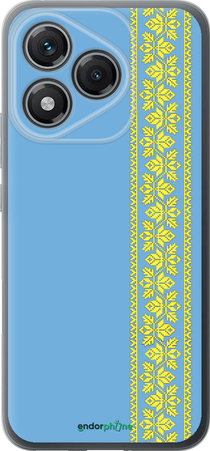 Силиконовый чехол Вышиванка 33 для Huawei Honor 400 Lite 5G - 602u-3993 изображение 