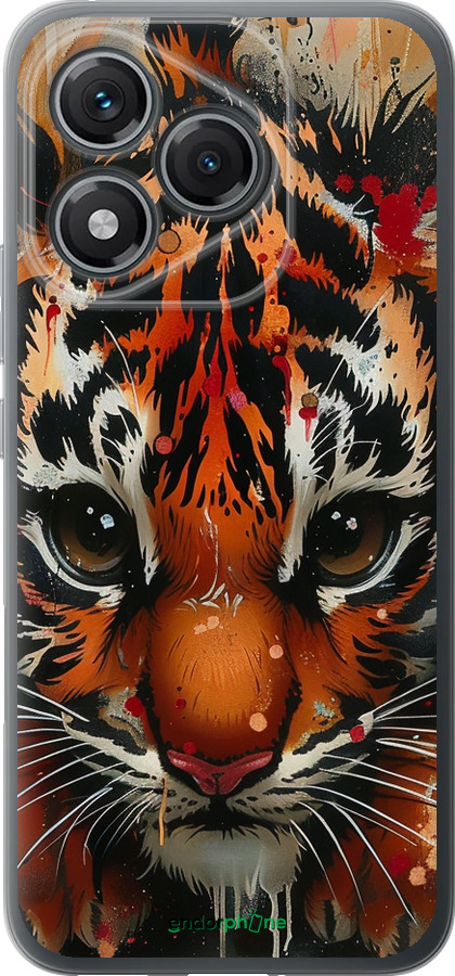 Силиконовый чехол Mini tiger для Huawei Honor 400 Lite 5G - 6052u-3993 изображение 