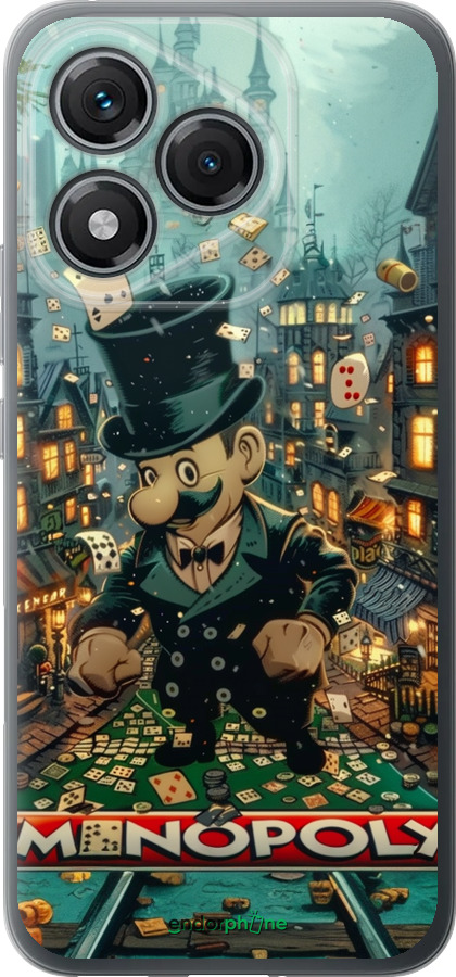 Силиконовый чехол Сказочный Monopoly для Huawei Honor 400 Lite 5G - 6086u-3993 изображение 