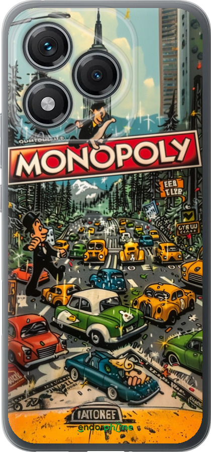 Силиконовый чехол Городской драйв Monopoly для Huawei Honor 400 Lite 5G - 6088u-3993 изображение 