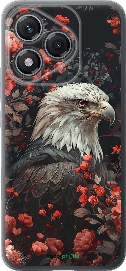 Силиконовый чехол Цветочный страж для Huawei Honor 400 Lite 5G - 6102u-3993 изображение 