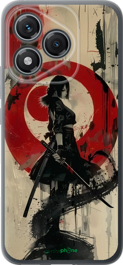 Силиконовый чехол Боевое искусство для Huawei Honor 400 Lite 5G - 6126u-3993 изображение 