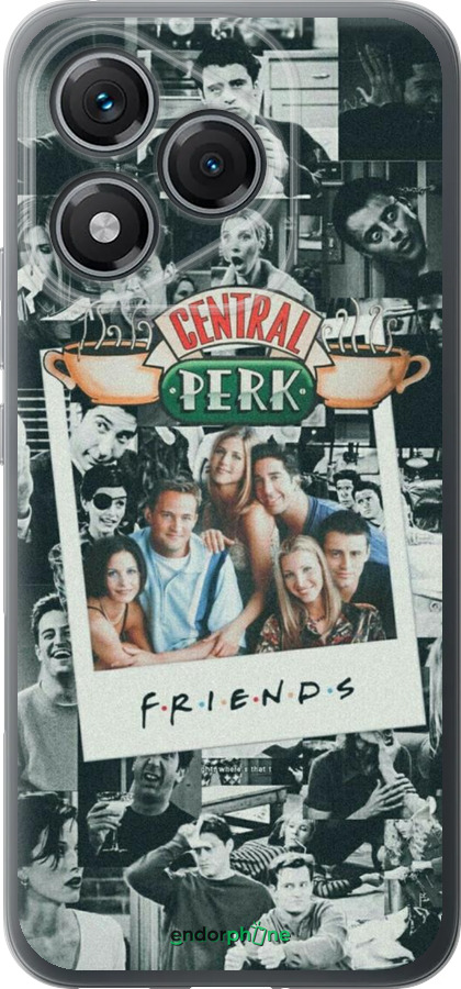 Силиконовый чехол Друзья для Huawei Honor 400 Lite 5G - 6276u-3993 изображение 