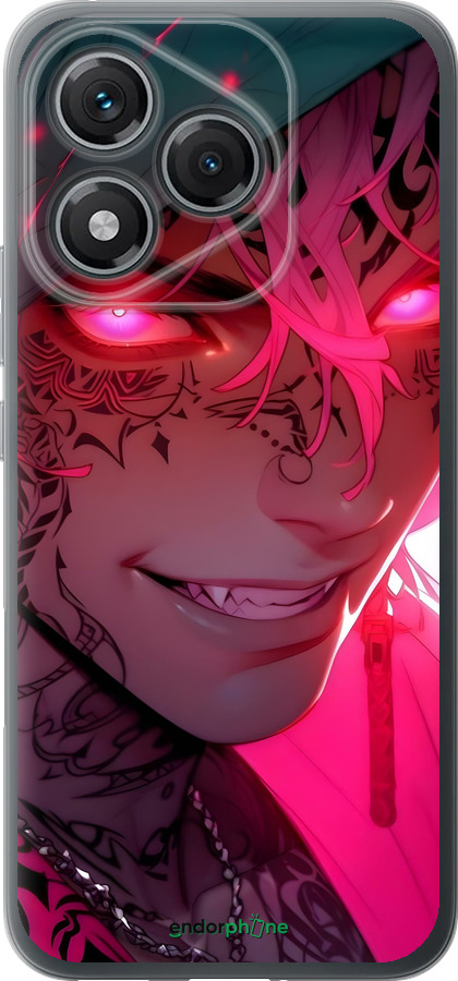 Силиконовый чехол Аниме демон 3 для Huawei Honor 400 Lite 5G - 6313u-3993 изображение 