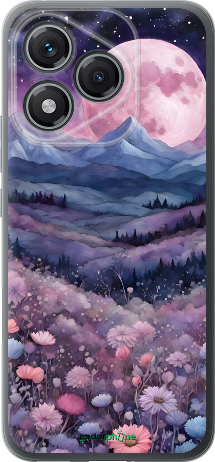 Силиконовый чехол Ночь луна арт для Huawei Honor 400 Lite 5G - 6319u-3993 изображение 