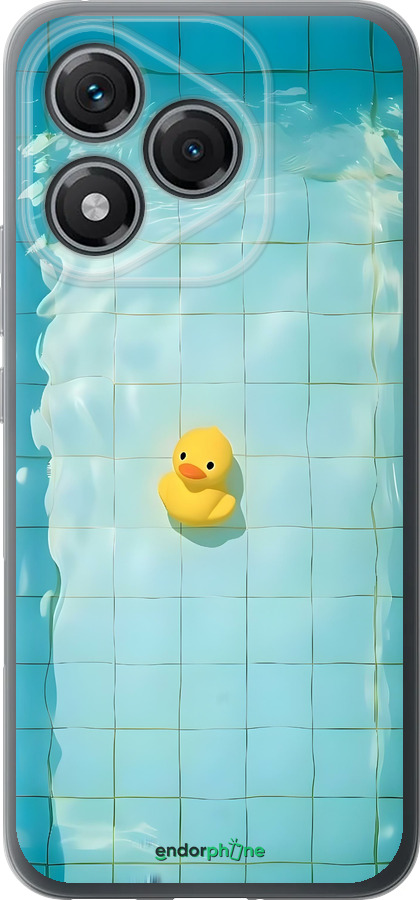 Силиконовый чехол Утенок для Huawei Honor 400 Lite 5G - 6323u-3993 изображение 