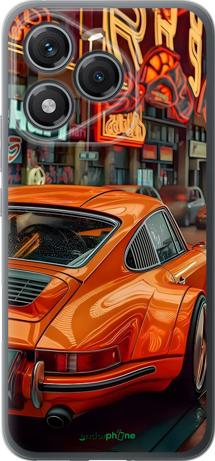 Силиконовый чехол Порше для Huawei Honor 400 Lite 5G - 6334u-3993 изображение 