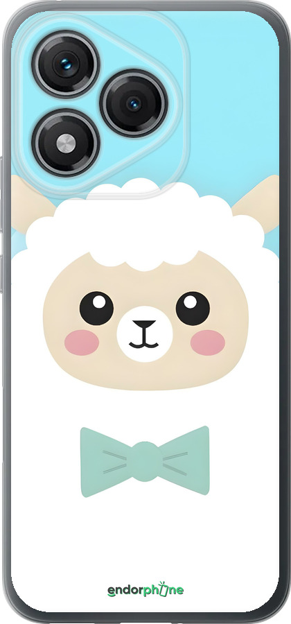 Силиконовый чехол Милый барашек для Huawei Honor 400 Lite 5G - 6355u-3993 изображение 