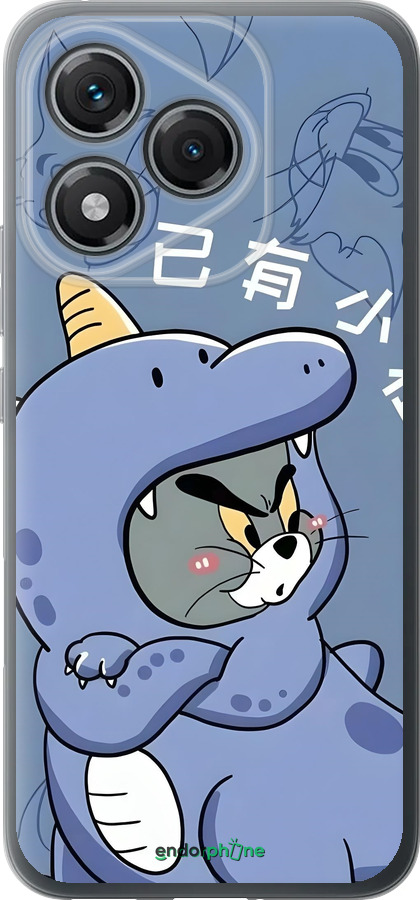 Силиконовый чехол Том и джерри 1 для Huawei Honor 400 Lite 5G - 6358u-3993 изображение 