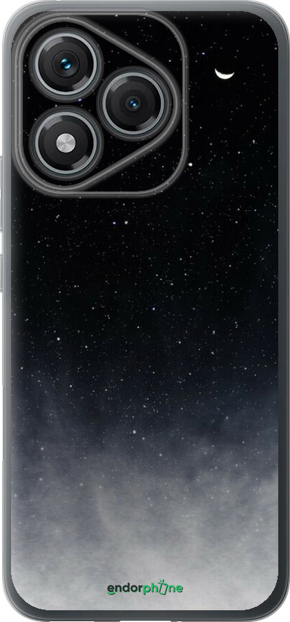 Силиконовый чехол Сині хмари, Синій місяць для Huawei Honor 400 Lite 5G - 6396u-3993 изображение 