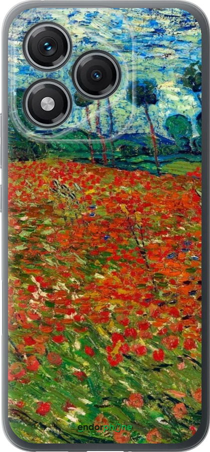 Силиконовый чехол Винсент Ван Гог-Маковое поле для Huawei Honor 400 Lite 5G - 6466u-3993 изображение 
