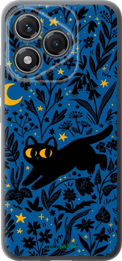 Силиконовый чехол Летняя ночь для Huawei Honor 400 Lite 5G - 6472u-3993 изображение 