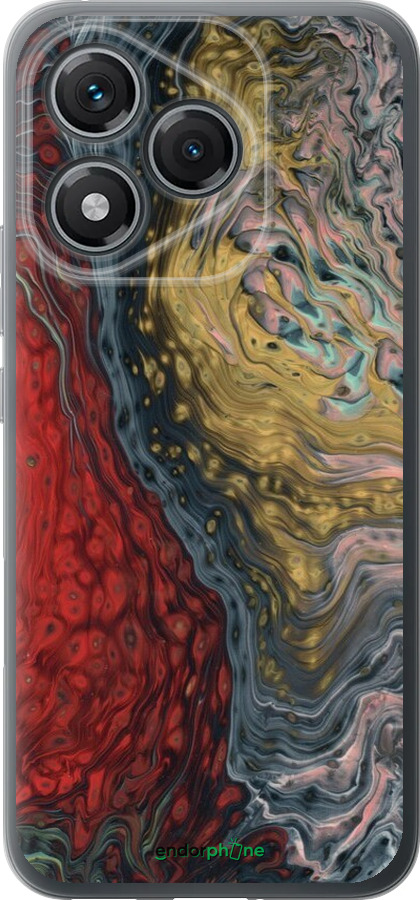 Силіконовий чехол Із зображенням абстрактного живопису для Huawei Honor 400 Lite 5G - 6530u-3993 изображение 