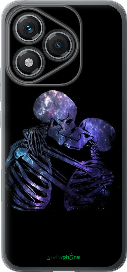 Силиконовый чехол С изображением скелета для Huawei Honor 400 Lite 5G - 6537u-3993 изображение 