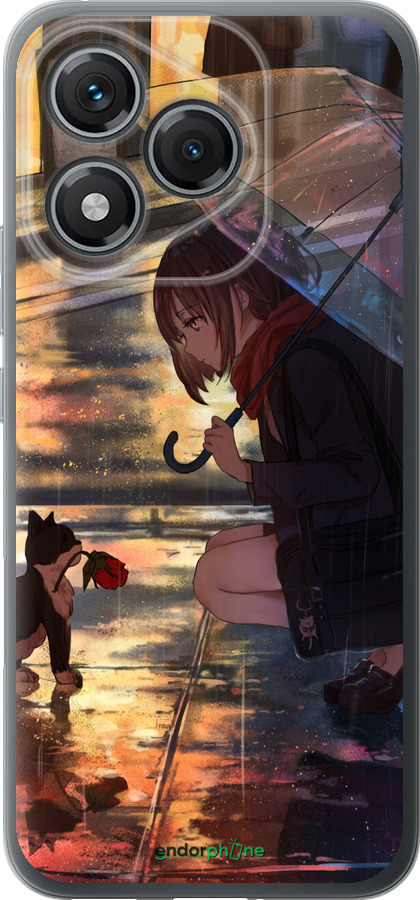 Силиконовый чехол Anime для Huawei Honor 400 Lite 5G - 6609u-3993 изображение 