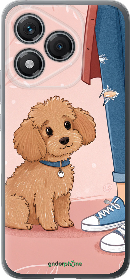 Силиконовый чехол Мальтипу 3 для Huawei Honor 400 Lite 5G - 6706u-3993 изображение 