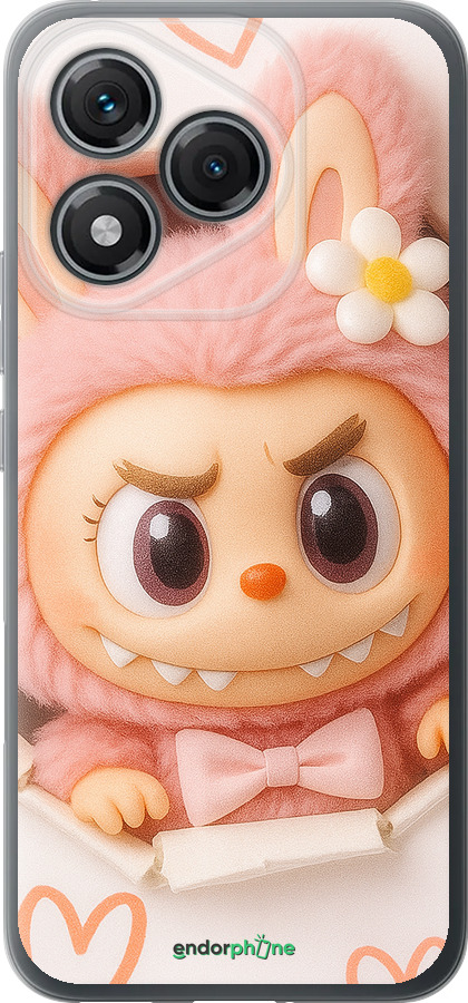 Силиконовый чехол Лабубу 2 для Huawei Honor 400 Lite 5G - 6710u-3993 изображение 