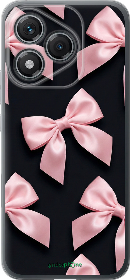 Силиконовый чехол Coquette Ribbons Dark Coquette для Huawei Honor 400 Lite 5G - 6767u-3993 изображение 