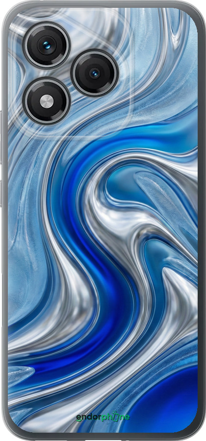 Силиконовый чехол Liquid Chrome для Huawei Honor 400 Lite 5G - 6781u-3993 изображение 