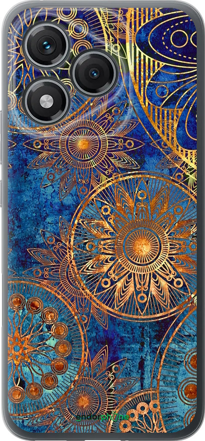 Силіконовий чехол Золотий візерунок для Huawei Honor 400 Lite 5G - 678u-3993 изображение 