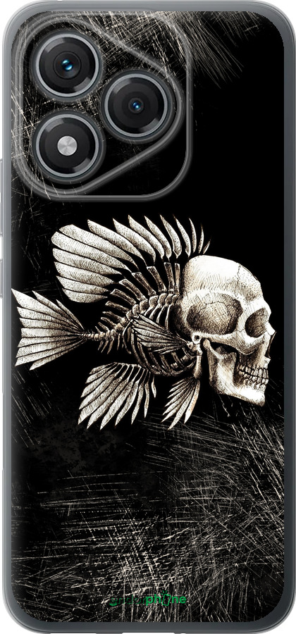 Силиконовый чехол Рыбо-человек для Huawei Honor 400 Lite 5G - 683u-3993 изображение 