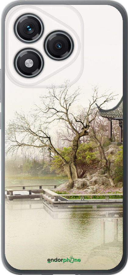 Силиконовый чехол Японский пейзаж для Huawei Honor 400 Lite 5G - 776u-3993 изображение 