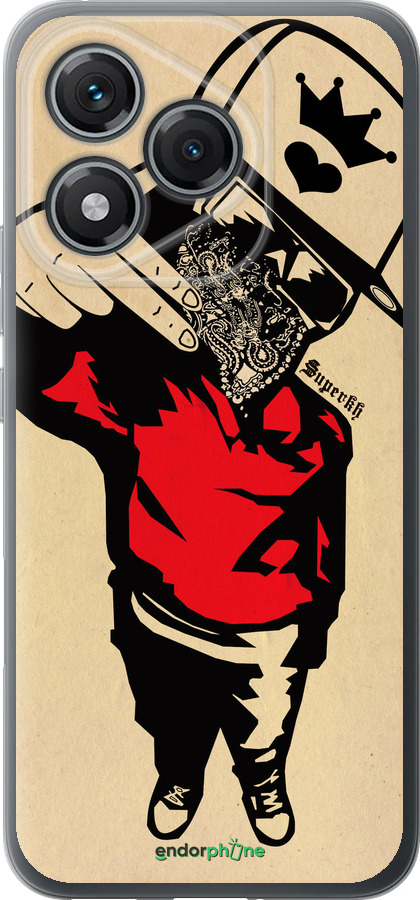 Силиконовый чехол Swag. Super для Huawei Honor 400 Lite 5G - 808u-3993 изображение 