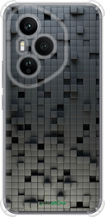 Силикон с усиленными углами чехол Кубики для Huawei Honor 400 PRO 5G - 1061sp-4036 изображение 