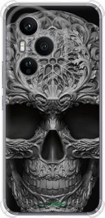 Силикон с усиленными углами чехол skull-ornament для Huawei Honor 400 PRO 5G - 4101sp-4036 изображение 