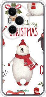 Силикон с усиленными углами чехол Merry Christmas для Huawei Honor 400 PRO 5G - 4106sp-4036 изображение 