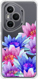 Силикон с усиленными углами чехол Лотос для Huawei Honor 400 PRO 5G - 4862sp-4036 изображение 