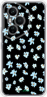 Силикон с усиленными углами чехол Цветочный для Huawei Honor 400 PRO 5G - 4900sp-4036 изображение 