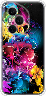 Силикон с усиленными углами чехол Абстрактные цветы для Huawei Honor 400 PRO 5G - 511sp-4036 изображение 