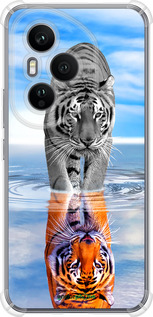 Силикон с усиленными углами чехол Тигр для Huawei Honor 400 PRO 5G - 6016sp-4036 изображение 