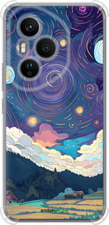 Силикон с усиленными углами чехол Креативный арт для Huawei Honor 400 PRO 5G - 6322sp-4036 изображение 