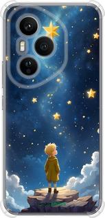 Силикон с усиленными углами чехол Маленький принц для Huawei Honor 400 PRO 5G - 6326sp-4036 изображение 