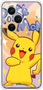 Силикон с усиленными углами чехол Пикачу для Huawei Honor 400 PRO 5G - 6383sp-4036 изображение 