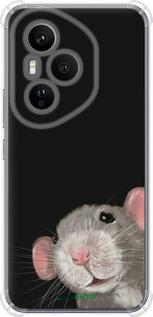 Силикон с усиленными углами чехол The Peeking Rat для Huawei Honor 400 PRO 5G - 6442sp-4036 изображение 