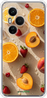 Силикон с усиленными углами чехол Фрукты 3 для Huawei Honor 400 PRO 5G - 6703sp-4036 изображение 