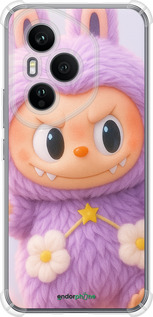 Силикон с усиленными углами чехол Лабубу для Huawei Honor 400 PRO 5G - 6708sp-4036 изображение 